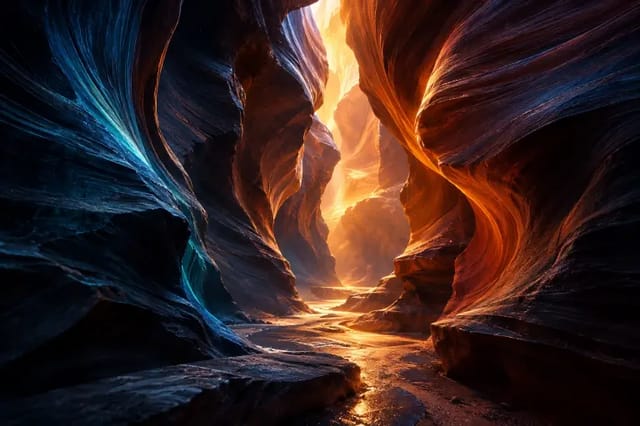 Cinematic landscape generated with Kling 3.0